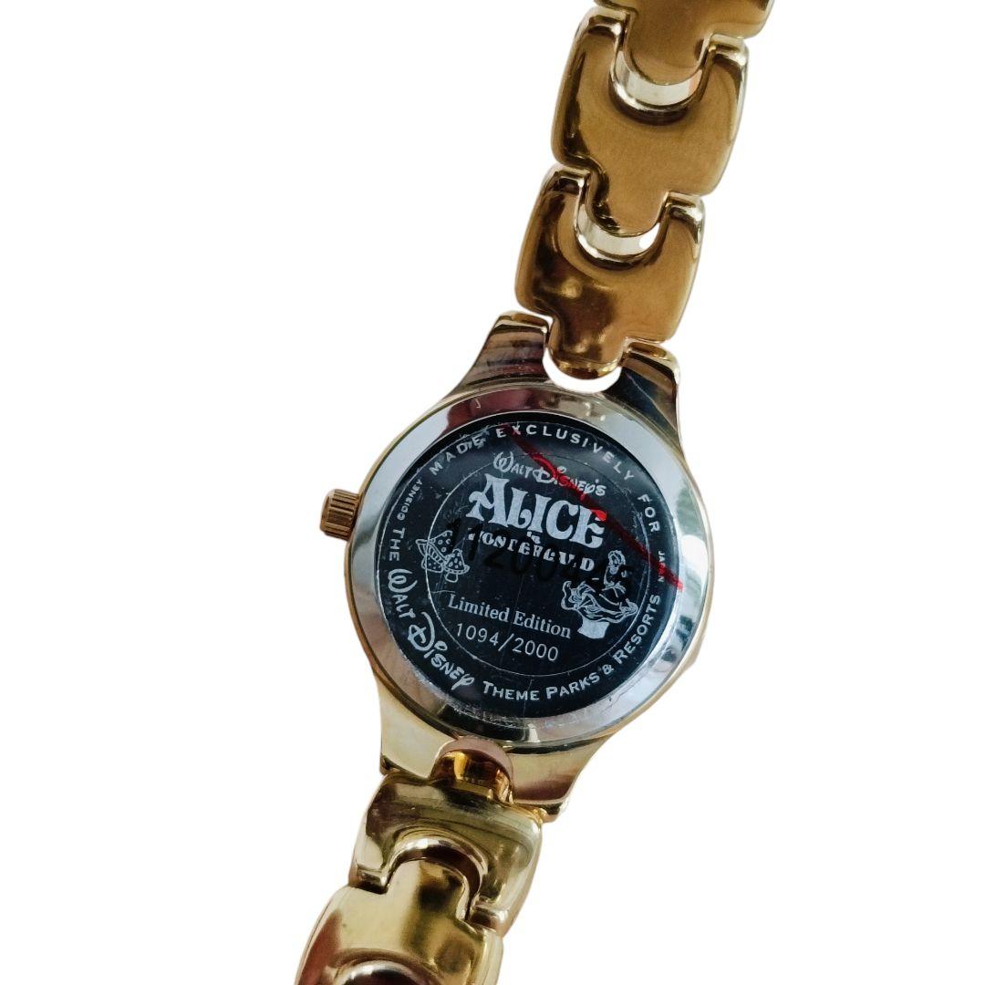 【超希少】2000本限定　不思議の国のアリス　腕時計　1094/2000　完品