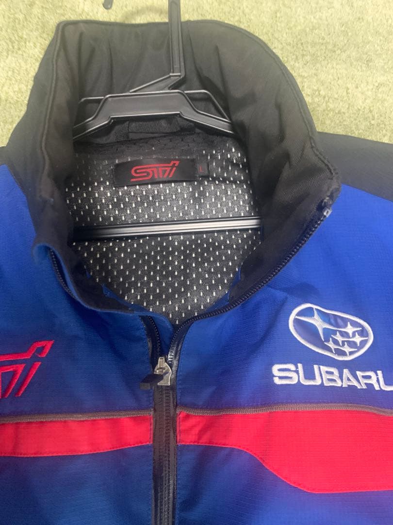 SUBARU STI フルジップナイロンジャケット