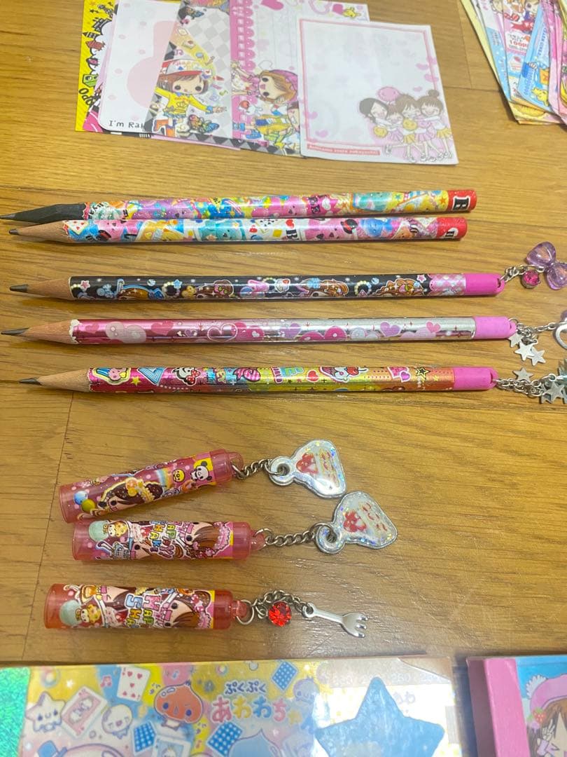 平成レトロ　メモ帳セット　お札メモ帳3セットバラ約90枚　えんぴつ5本キャップ３