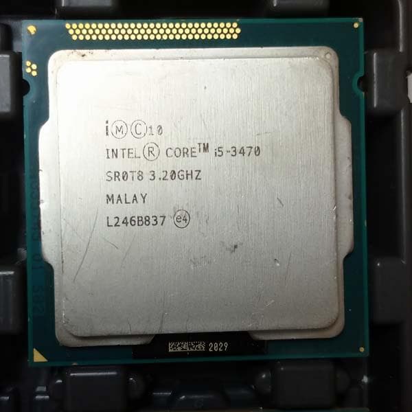 KN65-15【ジャンク】Intel CORE i5-3470/S 18枚CPU