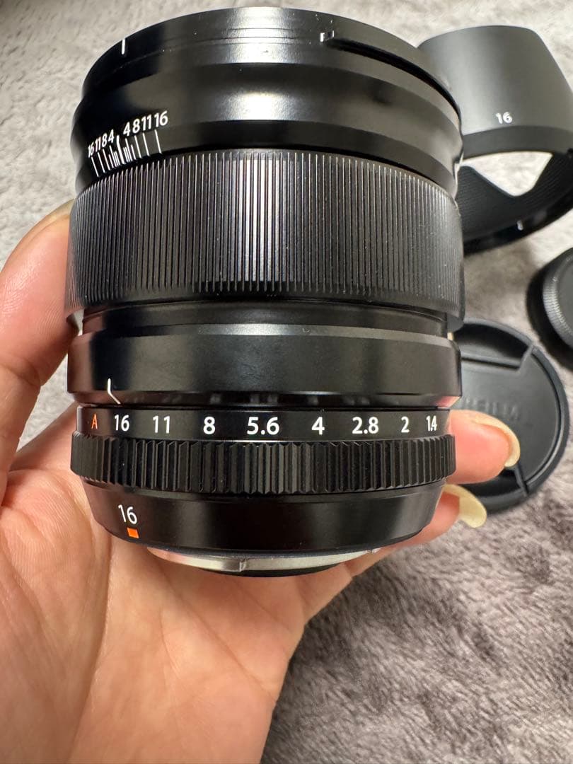 Fujifilm xf16mm F1.4 レンズ