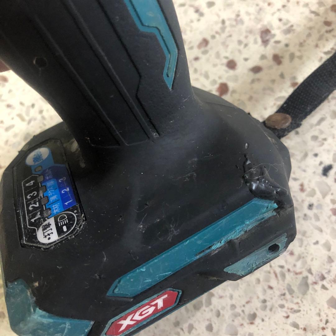マキタインパクトドライバー40vTD001G動作品中古本体のみmakita