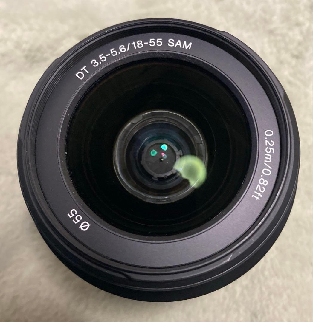値下げ シャッター回数1197回 SONY α58 SLT-A58Wズームセット