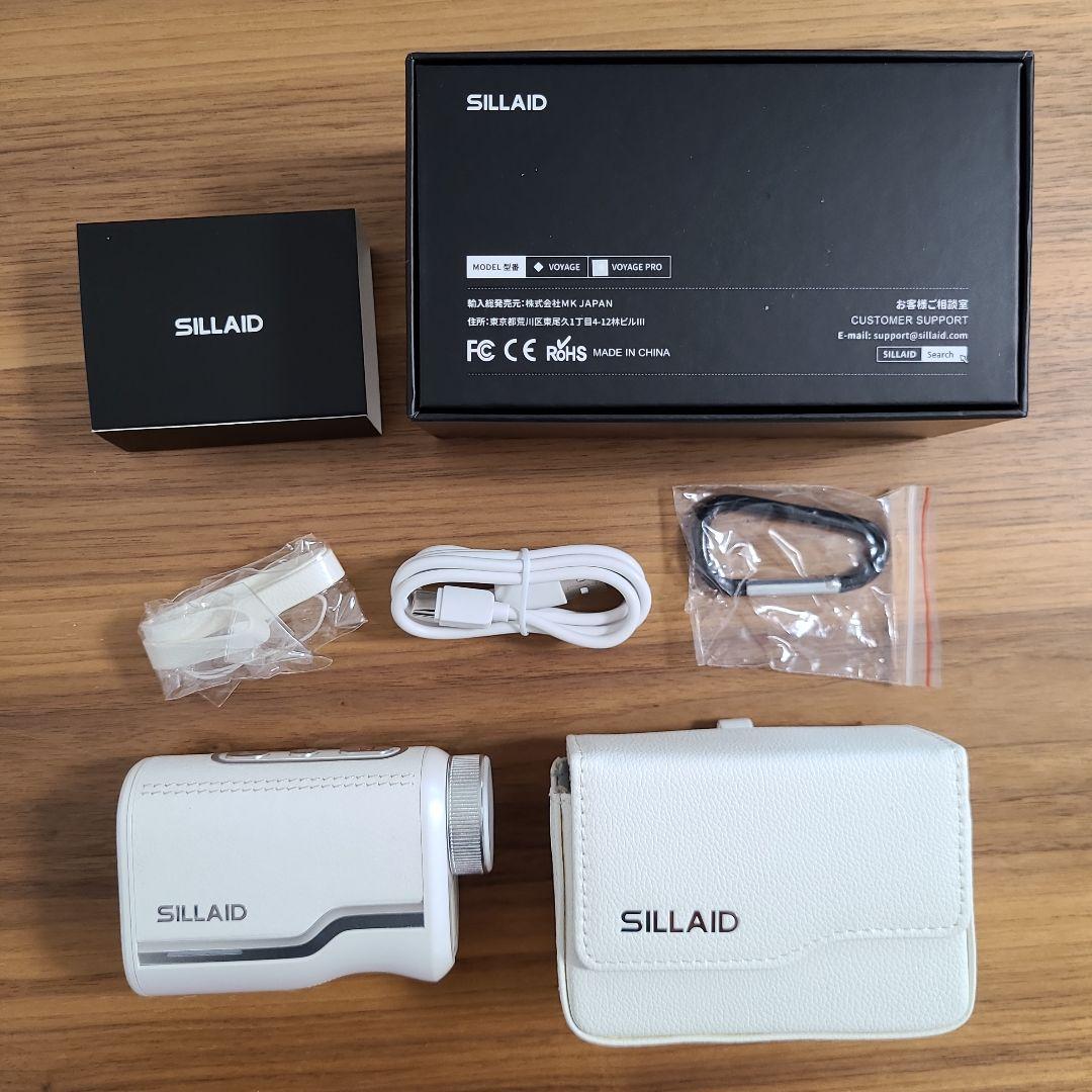 EENOUR SILLAID ゴルフ用距離計 VOYAGE PRO ホワイト