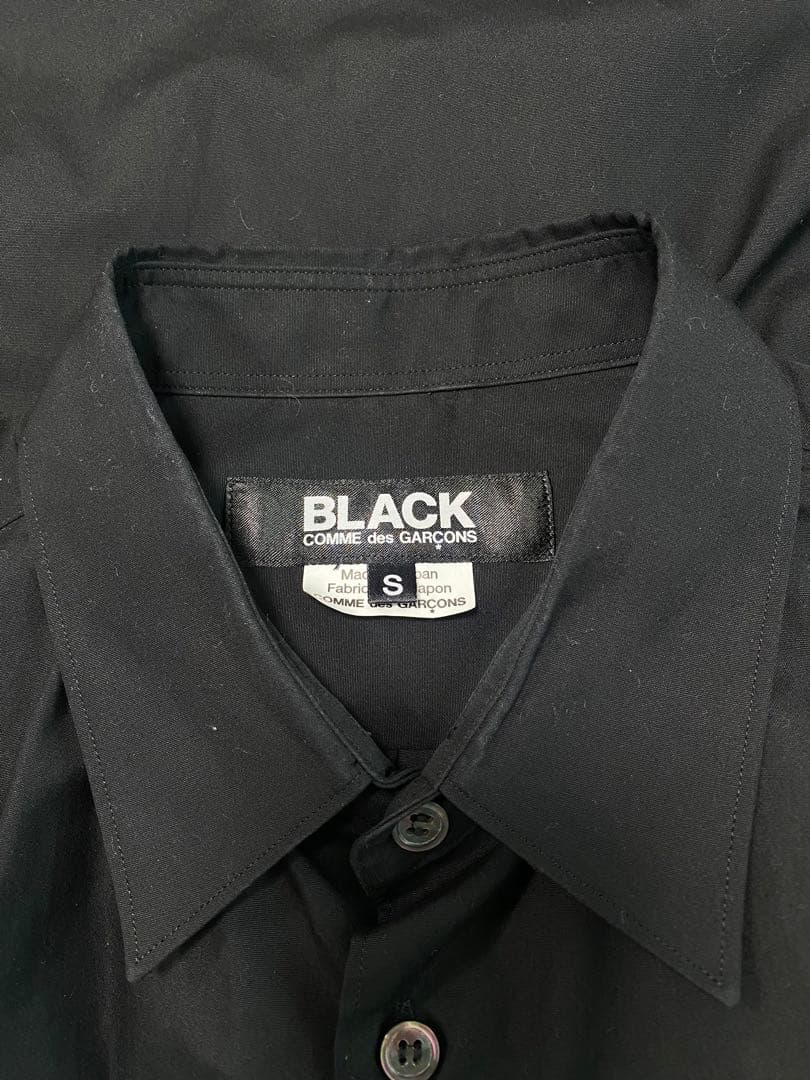 【専用】ブラックコムデギャルソン　シャツ　ブラウス　ブロード　AD2023