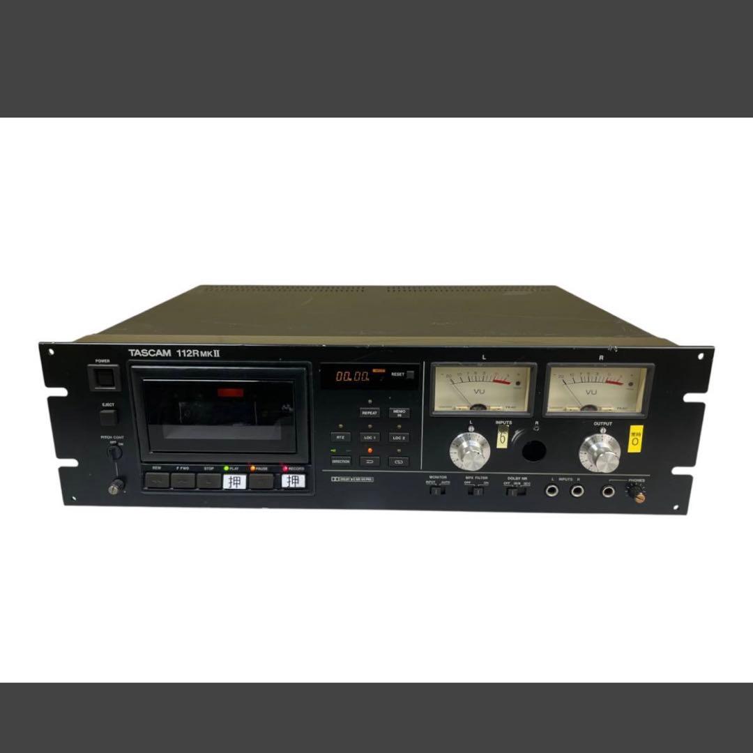 TASCAM　112R MK2 112R MKII カセットデッキ