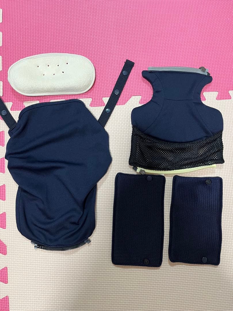 【美品】Aprica Laclis 抱っこ紐 ネイビー　アップリカ　ラクリス
