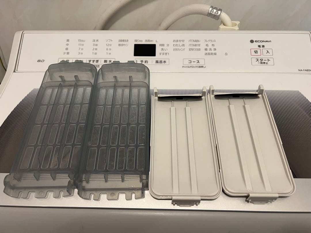 【Panasonic】全自動洗濯機8kg 2021年度製