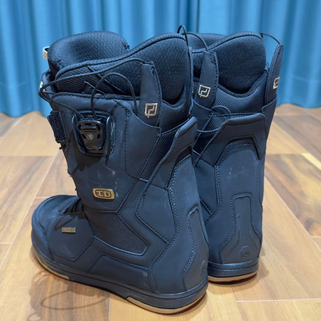 【美品】DEELUXE ID 6.3 スノーボードブーツ 24.5cm ブラック