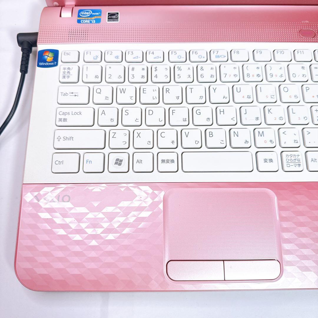 ピンクが可愛い❤️Windows11❤️設定済みすぐ使える❤️大人気ソニーバイオ❤️