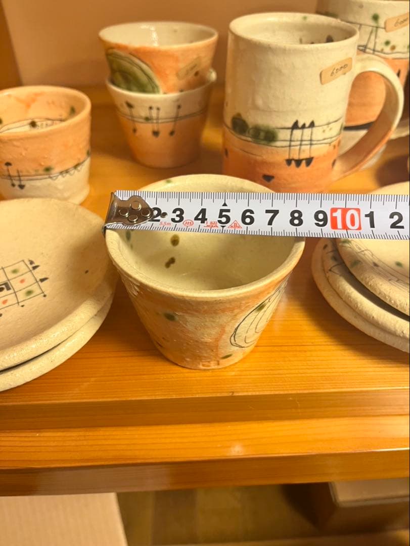 陶器　湯呑みティーポット他豪華セット