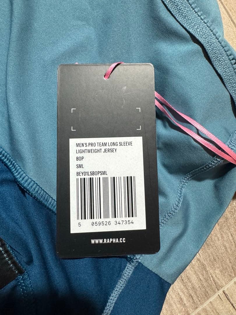 【試着のみ】Rapha メンズプロチームロングスリーブライトウェイトジャージ S