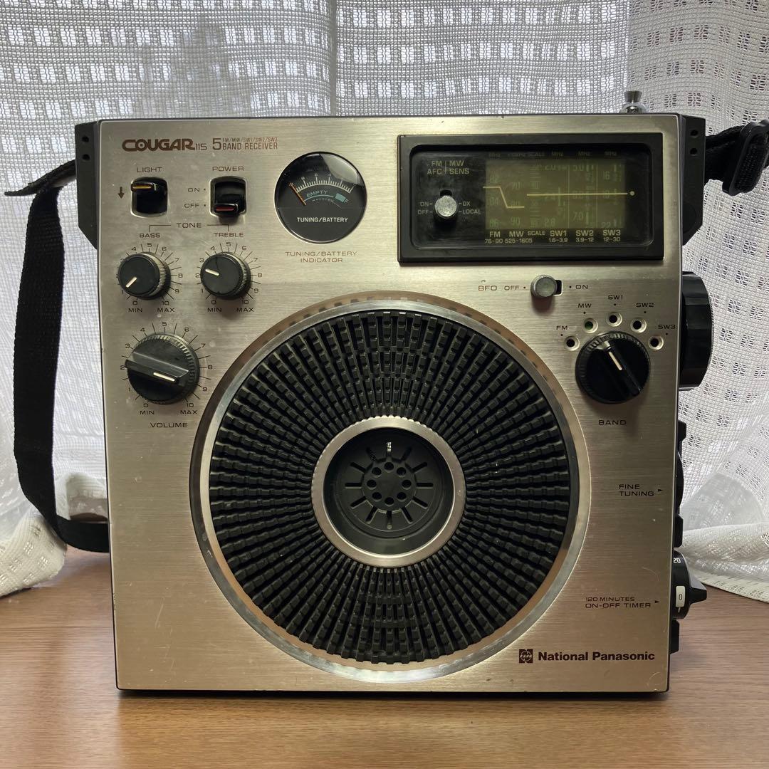 National Panasonic COUGAR ラジオ