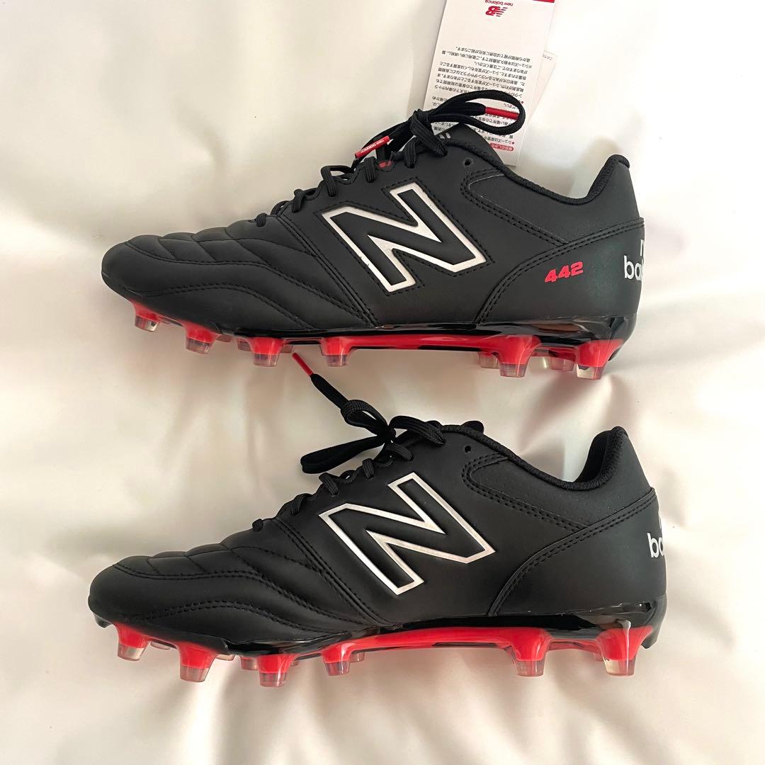【新品】 ニューバランスサッカースパイク442 TEAM HG BK2 黒 27