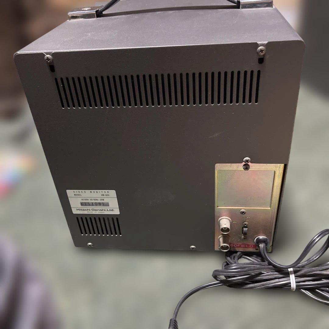 HITACHI 小型モニター　VIDEO MONITOR ＶＭ920