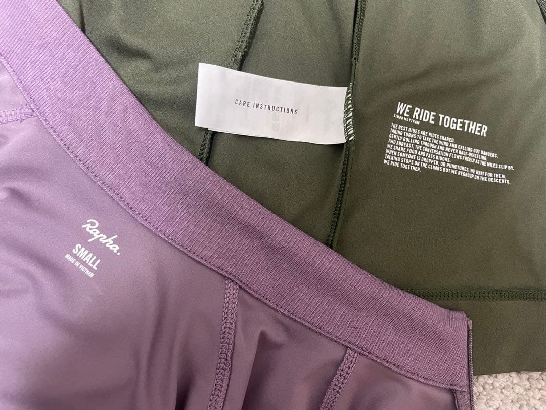 2枚まとめて Rapha コアジャージ S