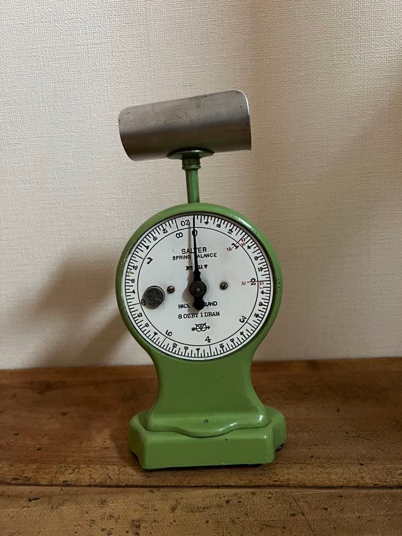 古道具 SALTER スプリングバランス No. 17 8oz