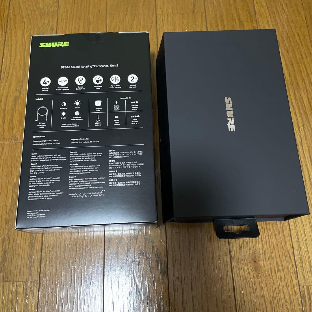 S*様 SHURE SE846 Sound Isolating Earphone