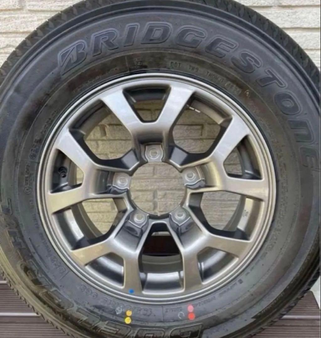 ブリヂストン JC74ジムニーノマド 15インチ純正アルミホイール一本新車外し