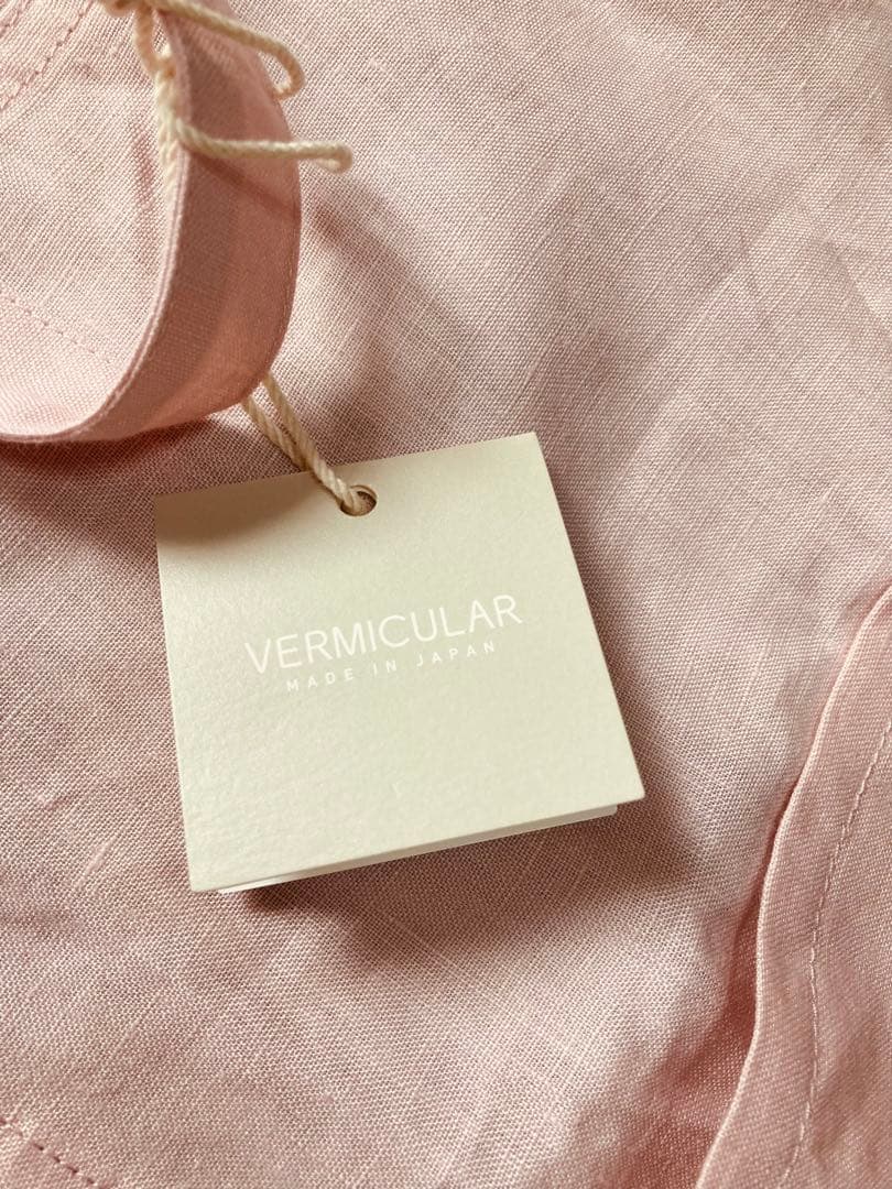 VERMICULAR オーガニックリネン エプロン 「sakura」