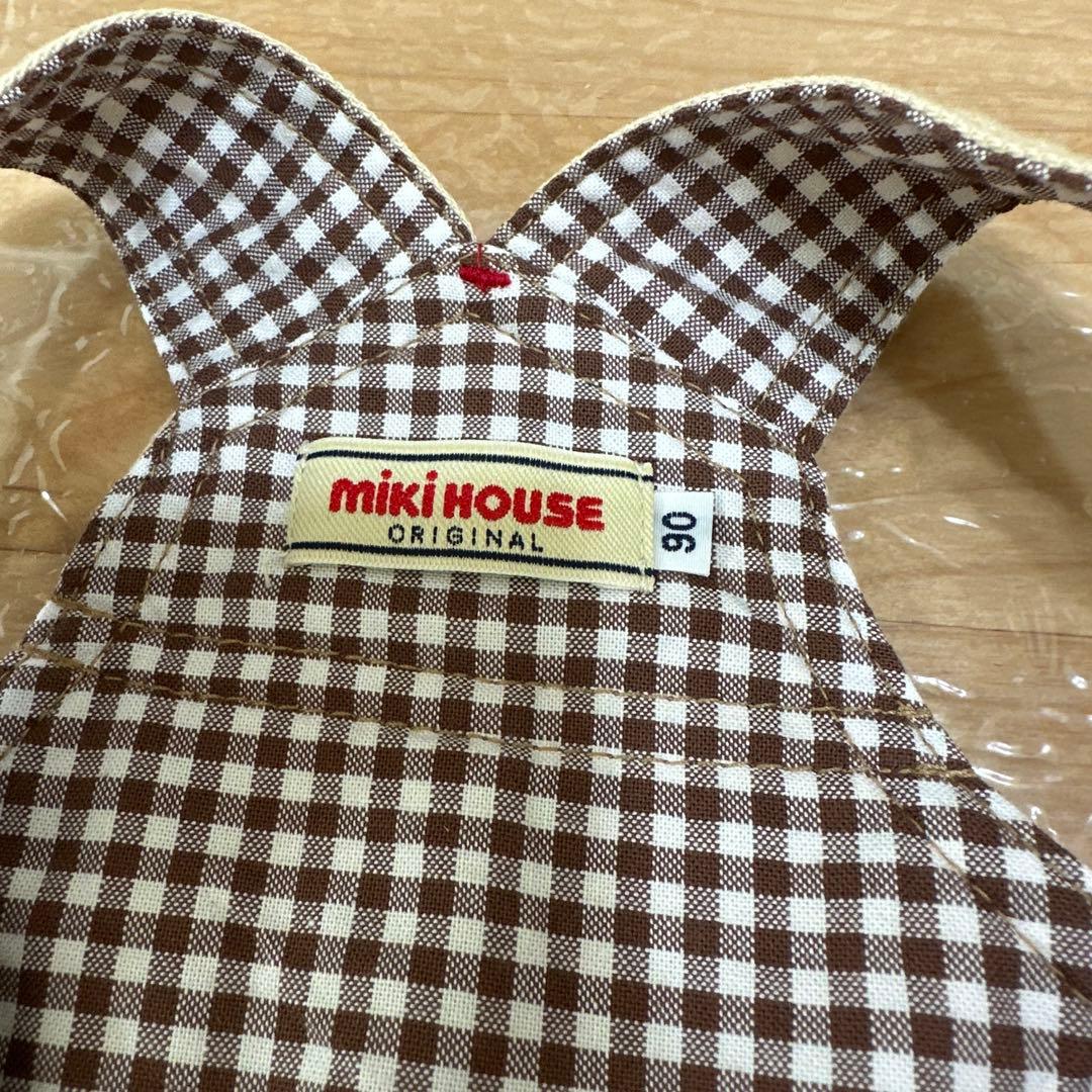 【新品】ミキハウス　オーバーオール90