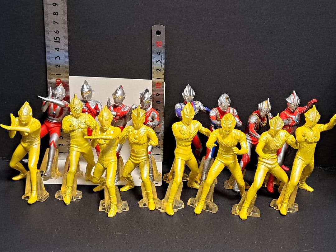 バンダイHDM創絶「超ウルトラ8兄弟」ノーマル・グリッター16体セット