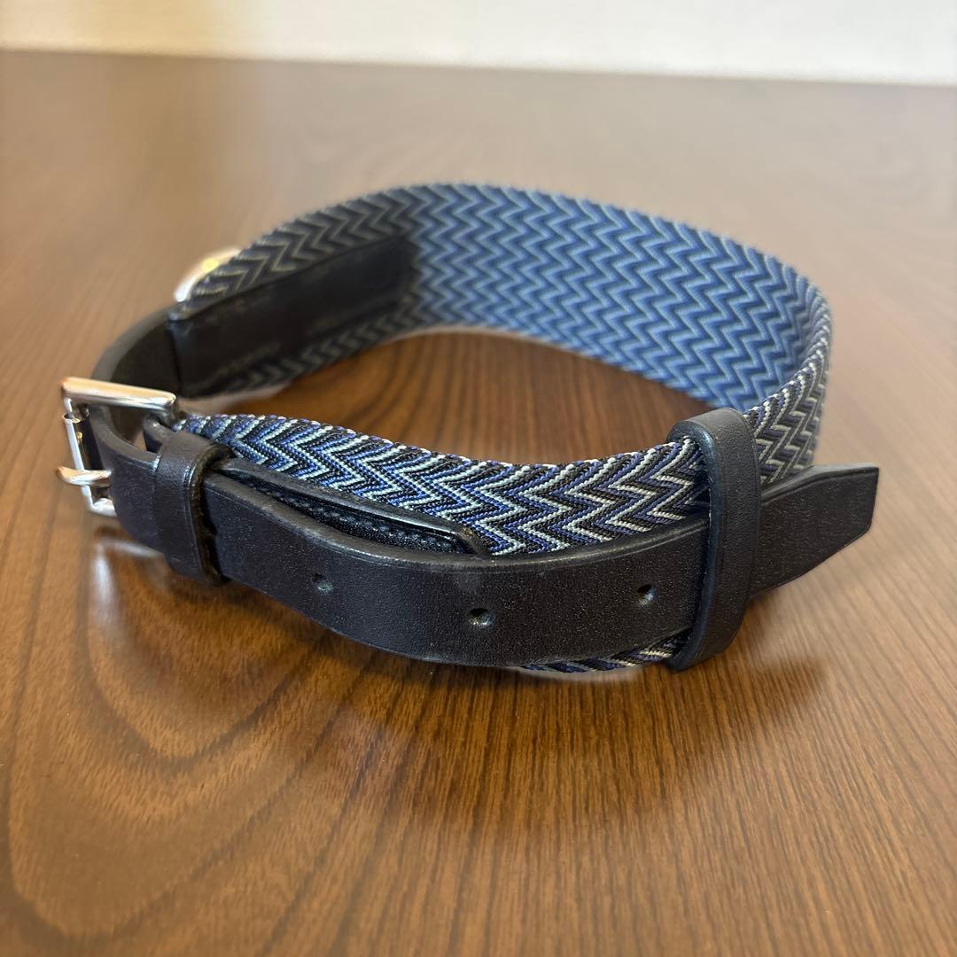 HERMES エルメス 犬用首輪 トレス　ブルー