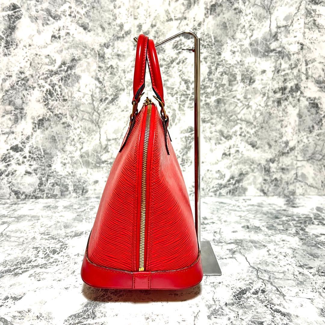 ルイ・ヴィトン Louis Vuitton アルマ ハンドバッグ エピ レッド