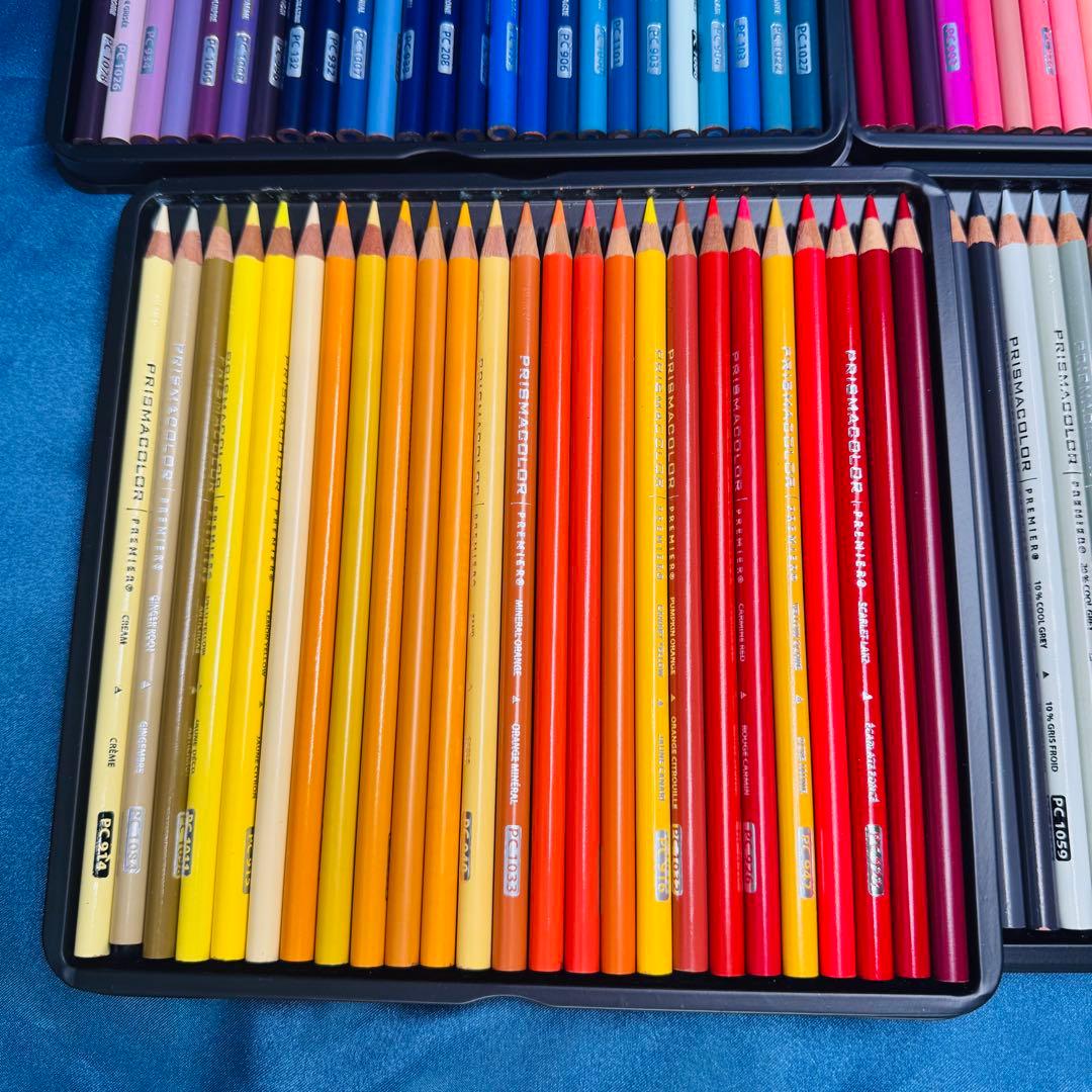 PRISMACOLOR PREMIER 色鉛筆 150色　水彩色鉛筆 プリズマ