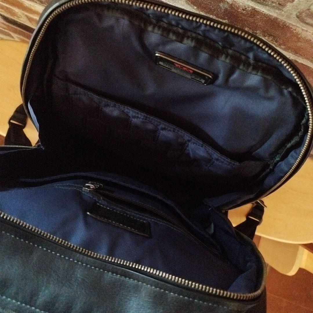 美品　TUMI ブラック ビジネスバッグ　レザー　ハリソン