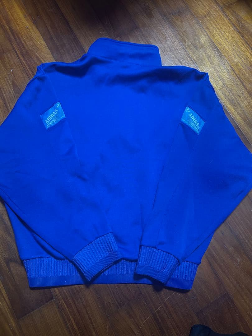 80s adidas YKK トレフォイル デサント トラックジャケット