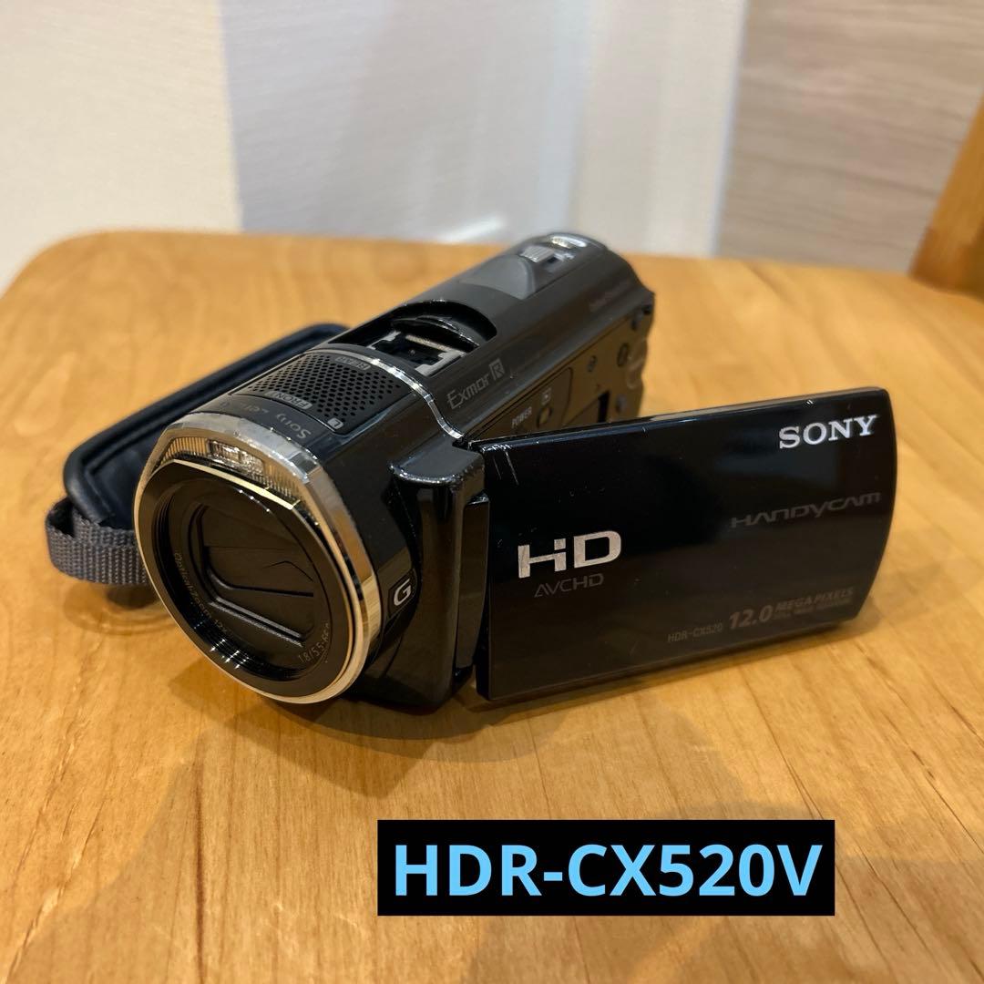 SONY ビデオカメラレコーダー（HDR-CX520V）