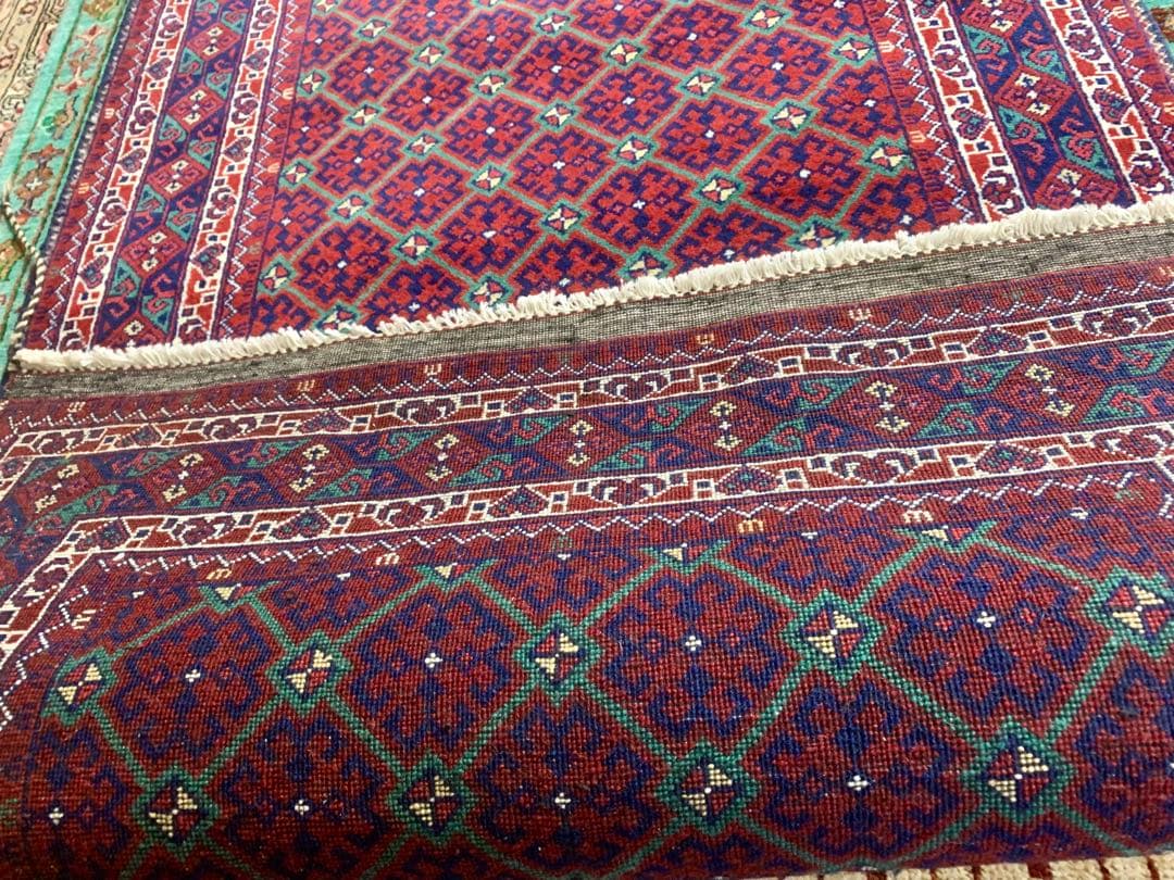 ペルシャ トルクメン 廊下用ラグ 85.5x315cm. ..abk1.