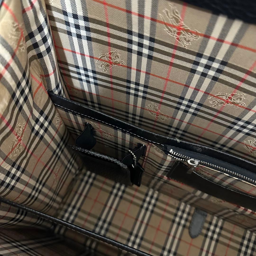 値引きBurberry ダレスバッグ シルバー金具