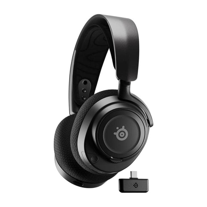 SteelSeries Arctis Nova 7 ゲーミングヘッドセット 黒