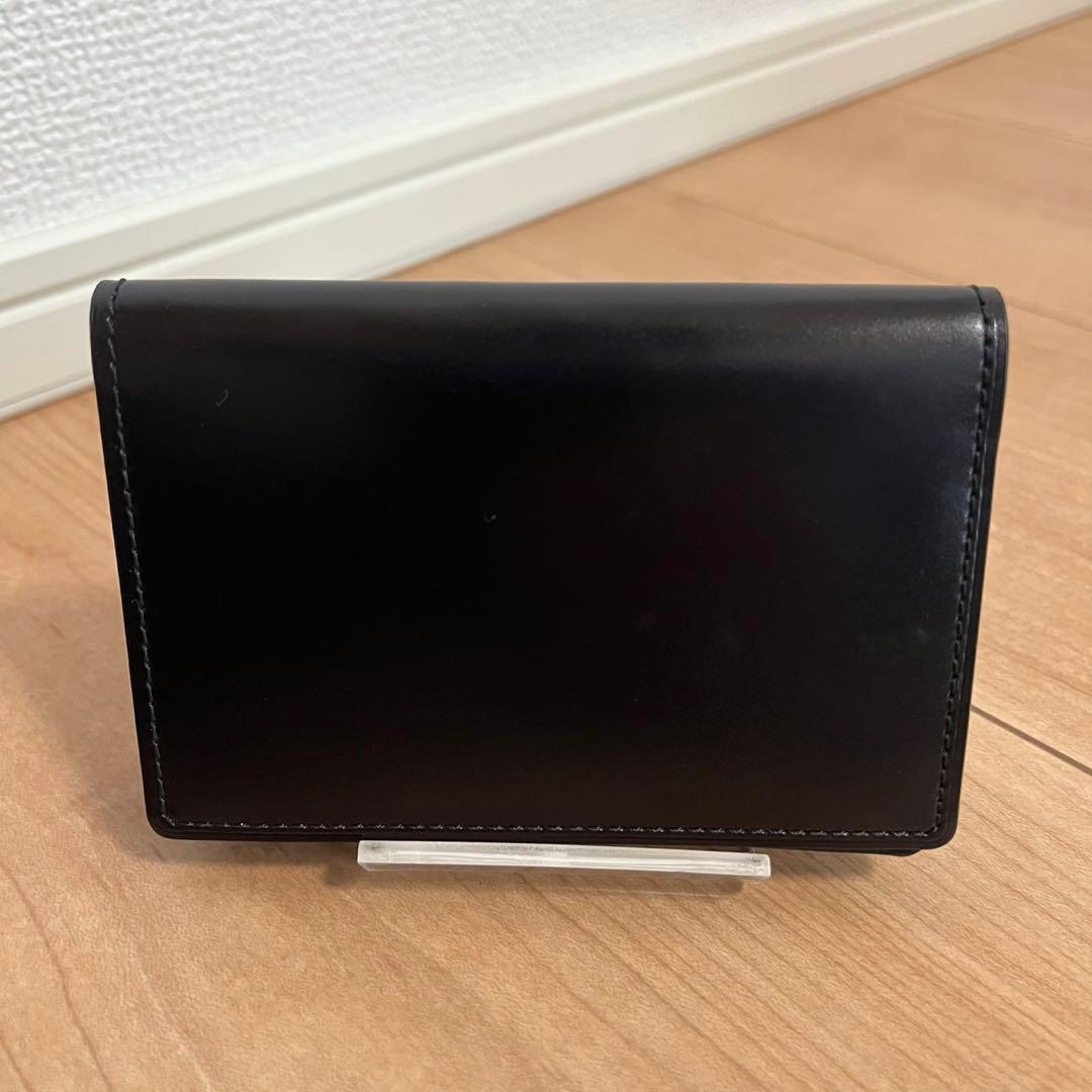 【未使用品級】PORTER BILL CORDOVAN CARD CASE