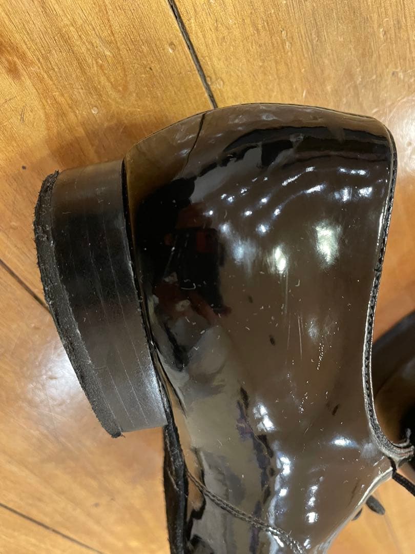 【お値引き中】中古　SupaDance社　社交ダンス用男性用エナメルシューズ