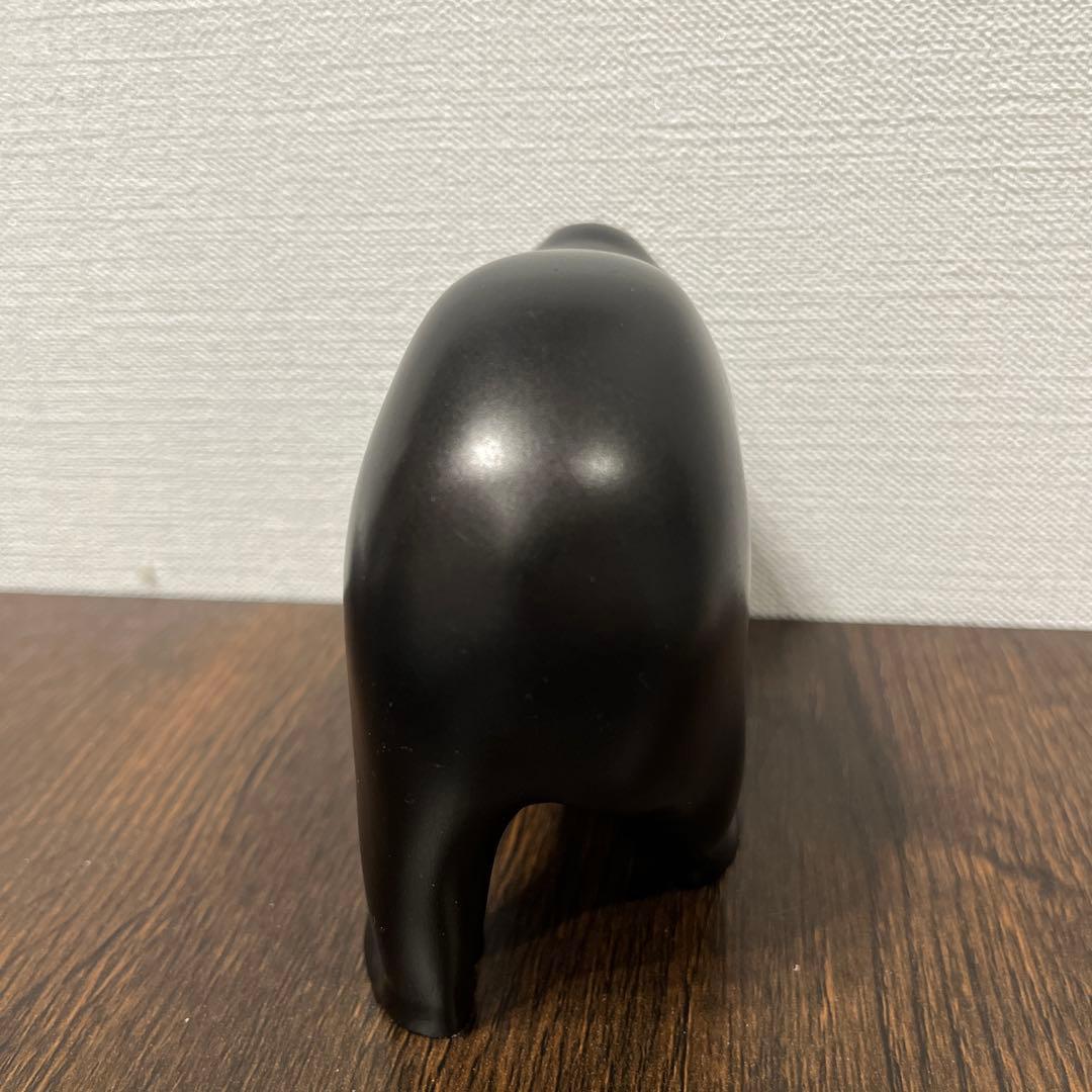 希少品 ルーブル美術館 フランソワポンポン 熊 置物 刻印あり