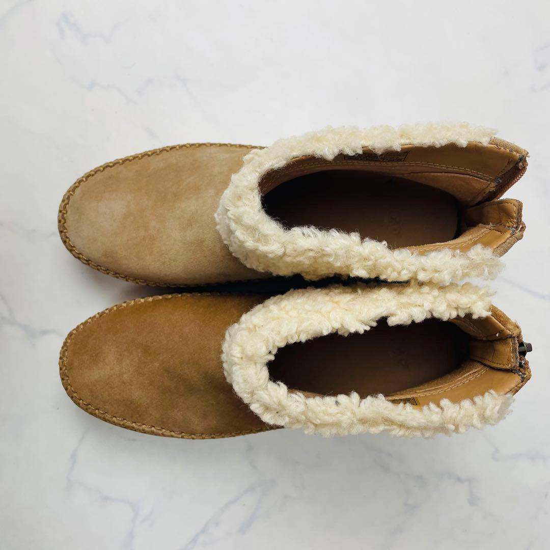【試着のみ】UGG モントローズスニーカー 厚底 ボア ムートンブーツ 23