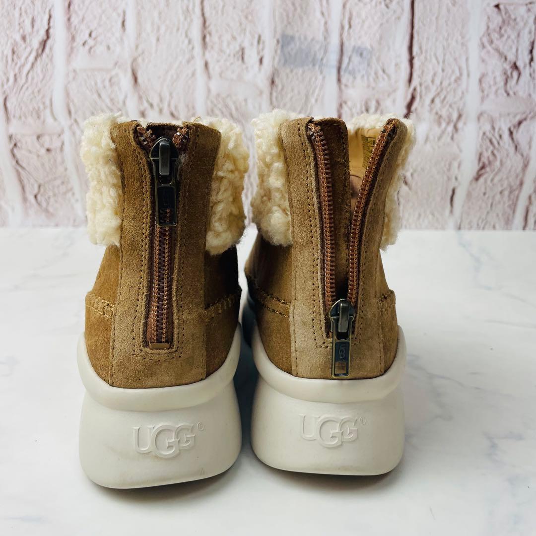 【試着のみ】UGG モントローズスニーカー 厚底 ボア ムートンブーツ 23