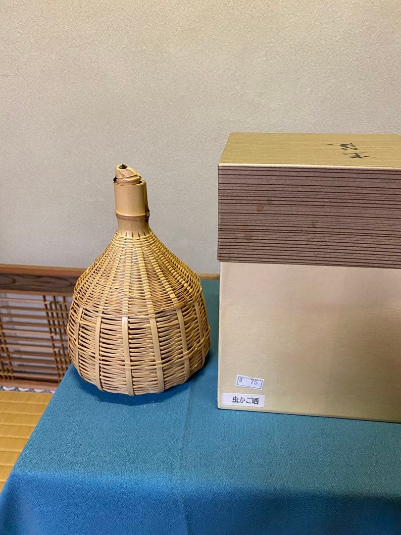 茶道/花入 竹泉 虫かご