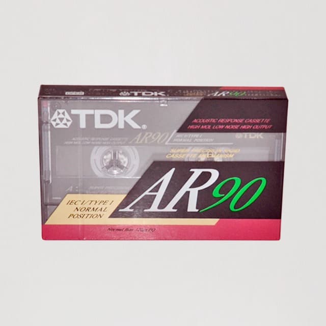 [希少]TDK CASSETTE TAPE Dシリーズ[海外版]4種セット