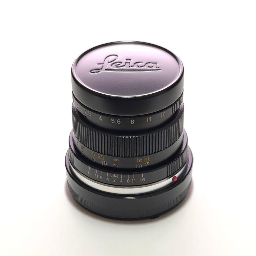 【OH済・希少・美品】ライカ ズミクロン50mm/F2（2nd）ファーストロット