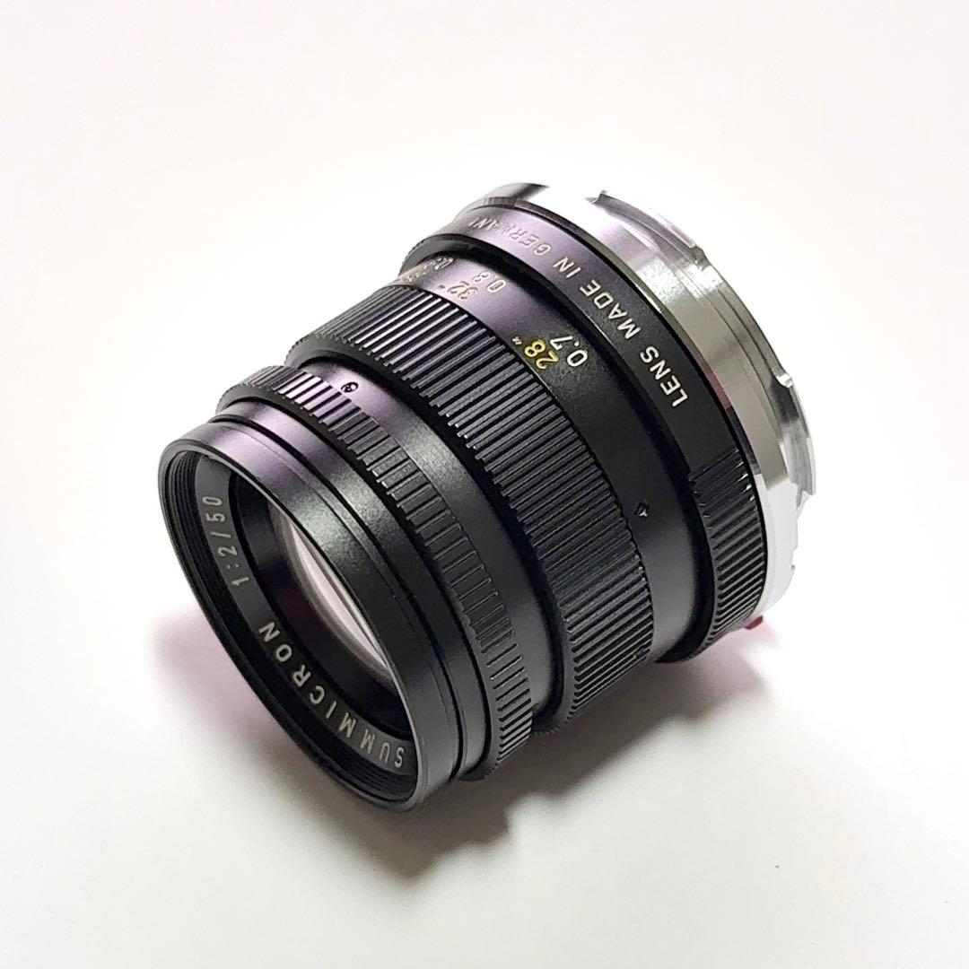 【OH済・希少・美品】ライカ ズミクロン50mm/F2（2nd）ファーストロット