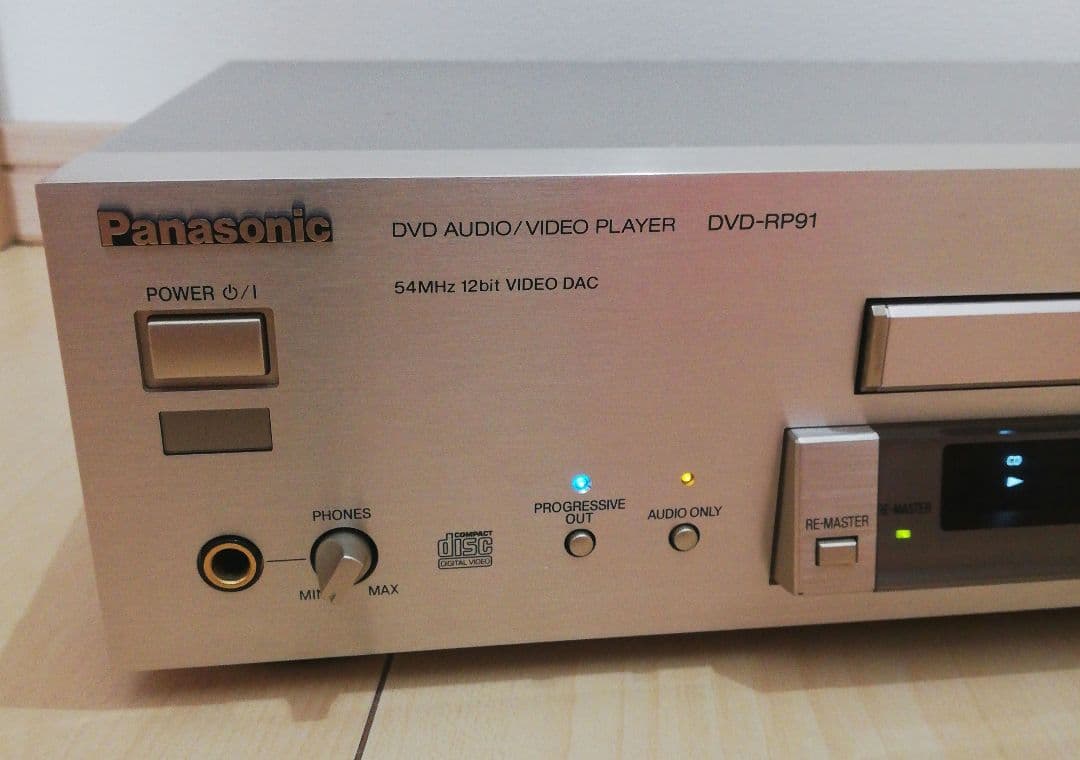 Panasonic DVDプレーヤー DVD-RP91