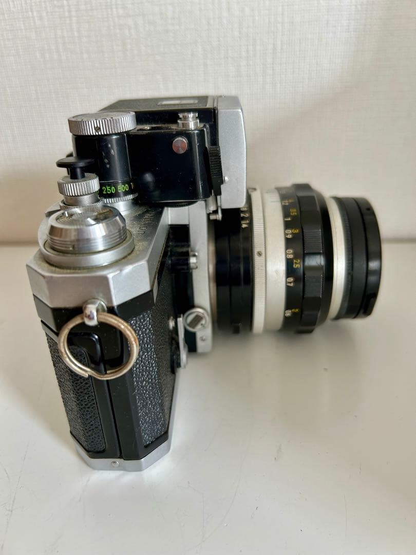 ニコン Ｆフォトミック　シルバー+NIKKOR-S  Auto +小物