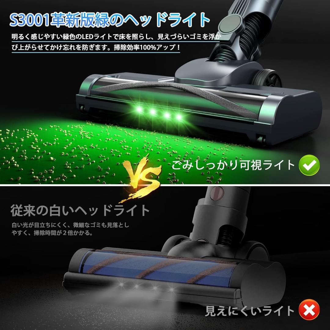 掃除機 コードレス【2026改良進化モデル！75Kpa超強力吸引＆業界軽量設計＆