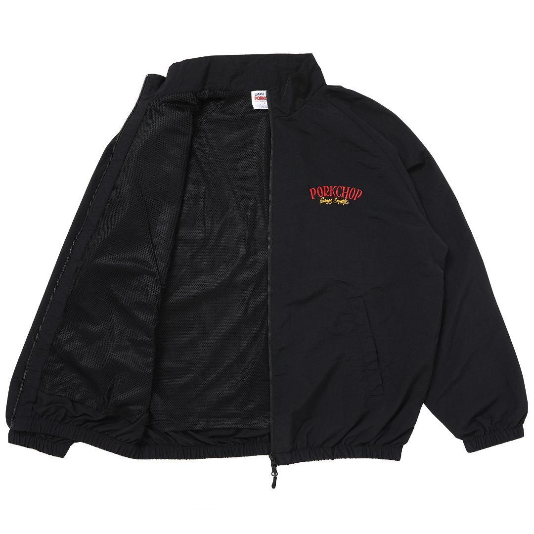 PORKCHOP Garage Supply ナイロンジャケット ブラック