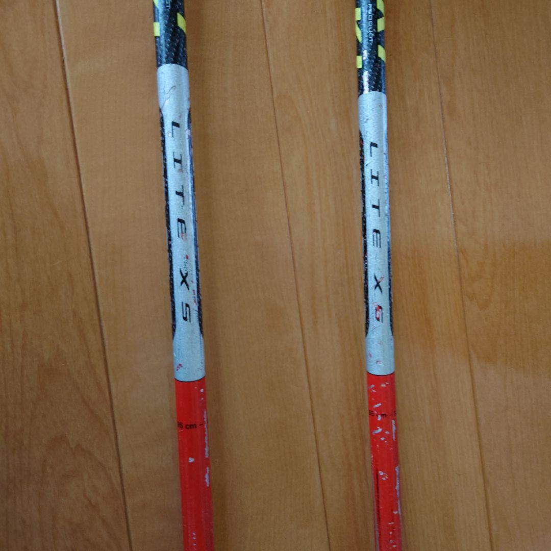 ☆LEKI ☆アルペンスキー用ストック☆95cmパンチカード付き