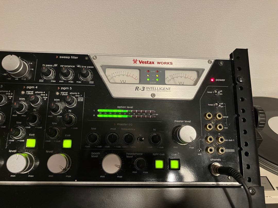 【極希少・完動品】Vestax R-3 DJ Mixer 名機 生産数300台